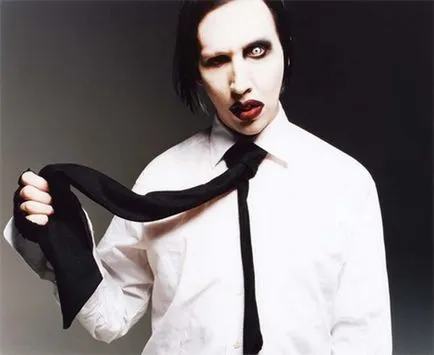 imagini șocante cu Marilyn Manson