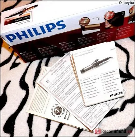 ondulatoarele philips hp 4684 - căpușă „curling părul rapid și ușor