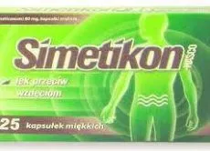 Simethiconet újszülöttek