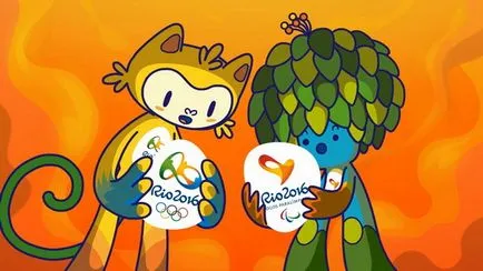 Olimpia szimbólumok Rio 2016 kabalái nyári olimpiai és paralimpiai játékok