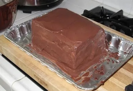 Csokoládé fagylalt torta recept fotókkal és videó