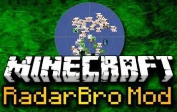 Изтеглете radarbro мода безплатно Minecraft 1