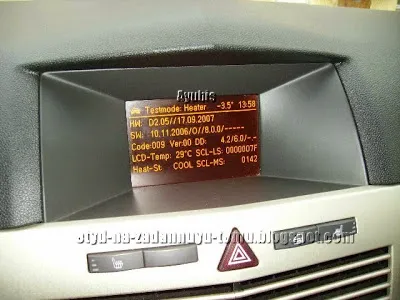 caracteristici ascunse și capabilități opel astra h pe computer de bord