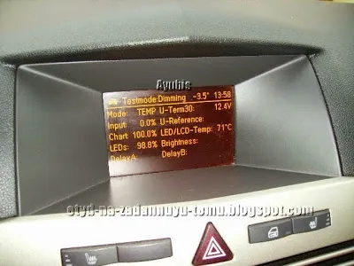 Rejtett funkciók és képességek Opel Astra H fedélzeti számítógép