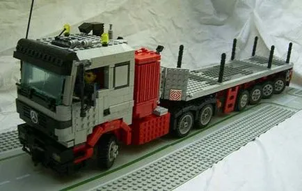 A se vedea modul de a face un camion din Lego