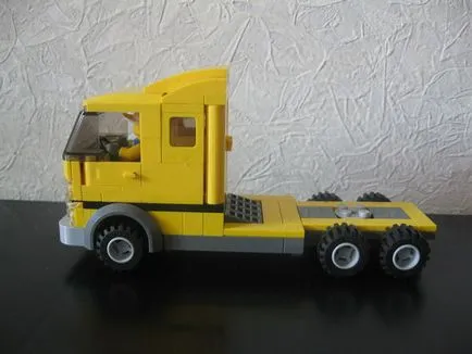 A se vedea modul de a face un camion din Lego