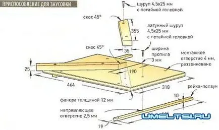 Activitatea Consiliului pe masina de ferăstrău - acasă-a făcut cu propriile mâini - DIY