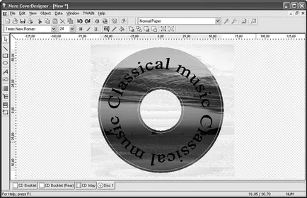 Címkék létrehozása és nyomtatása CD és dobozok lemezekhez, nero 8 nem hivatalos honlapján a program -