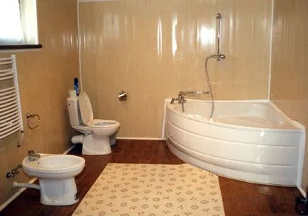 PVC fal panelek a fürdőszobában (44 fotók) telepítése vízálló laminált panelek saját
