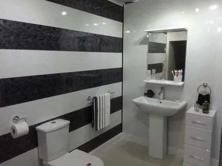 Panouri din PVC de perete pentru baie (44 poze) instalarea de panouri laminate rezistente la apa