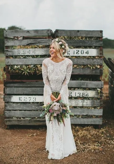 Стил сватбена рокля с фото примери 2017