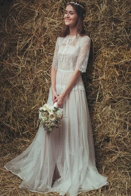 Стил сватбена рокля с фото примери 2017