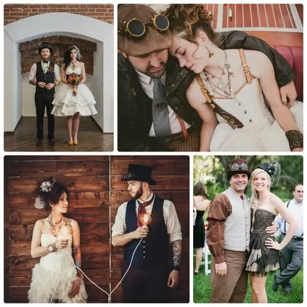 fotografii de nunta Steampunk si design