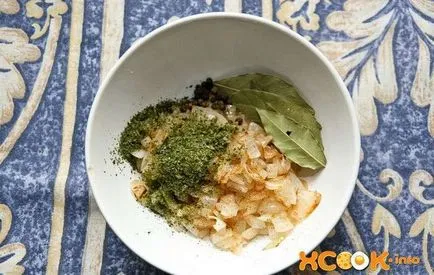 Piti leves - lépésről lépésre fotó recept egy serpenyőbe a azerbajdzsáni