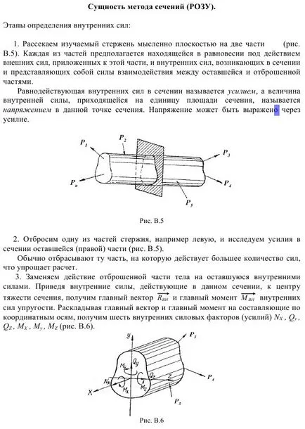 съдържание Метод секции (Rose)