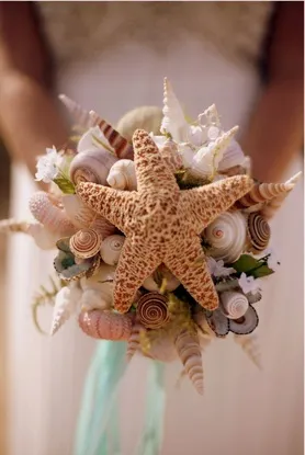 Сватба в морето стил - дизайн, аксесоари, снимки