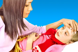 Повишена температура, кашлица и хрема при деца - причини и какво да правя