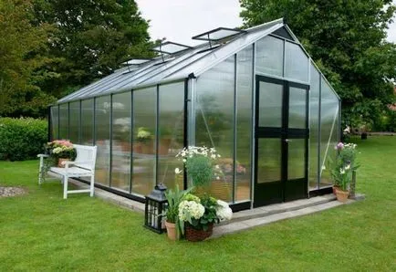Üvegházak polikarbonát (47 fotó) Jó kerti faház határozat