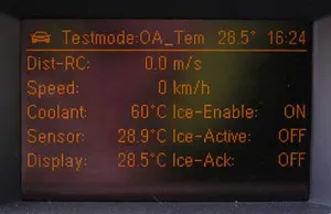 BK Test-mode opel astra (Opel Astra) h, calculator de testare-mode-bord Opel Astra H, testul