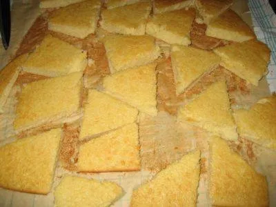 Cake - egy jéghegy - lépésről lépésre recept fotók