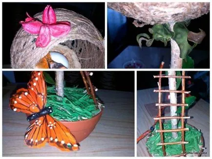 Topiary гнездо - майсторски клас, mamaladushka