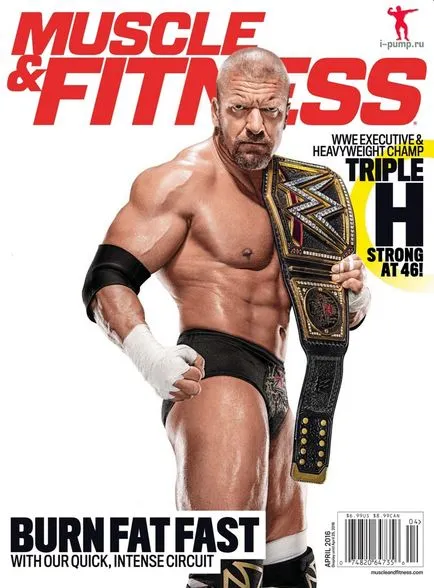 Tripl Eych (triple h) interjúk izom - fitness, április 2016