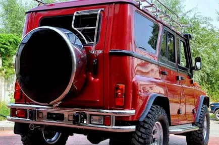 Tuning UAZ Hunter jellemzői és trükkök