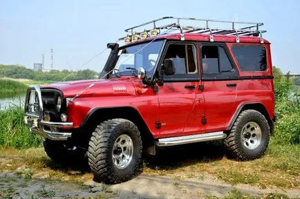 Tuning UAZ Hunter jellemzői és trükkök