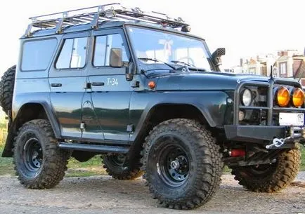 Tuning UAZ Hunter jellemzői és trükkök