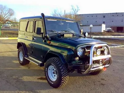 Tuning UAZ Hunter jellemzői és trükkök