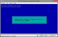 Instalarea ms dos in virtualbox