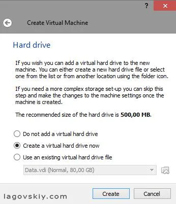 Instalarea ms dos in virtualbox