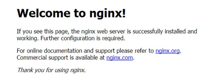 Telepítés és kezdeti konfiguráció nginx - vscale közösség