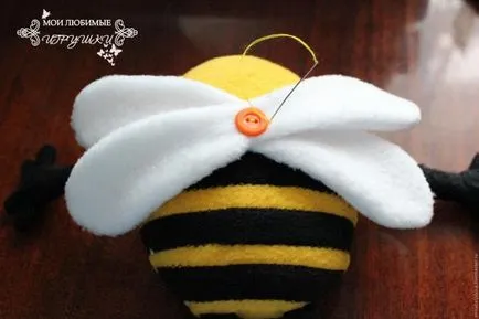 Пролет пчели - текстилна играчка - честни майстори - ръчна изработка, ръчно изработени