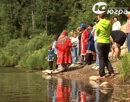 Azon a napon a halász Yugra hanti megmutatta, hogyan kell fogni a sok halat