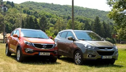 Alegerea celei mai bune crossover-Kia sau Hyundai sporteydzh Tussal