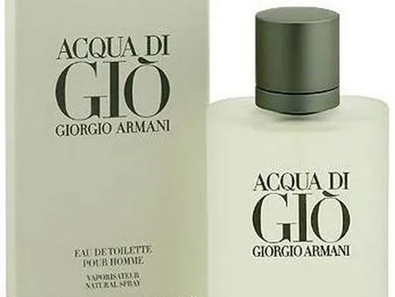 Изборът на правилната дезодорант и парфюм аква ди Gio