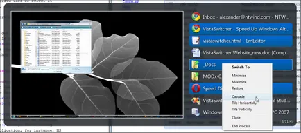 Vistaswitcher - алтернативен заместител ALT-
