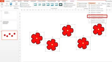 Összehangolása és rendelés tárgyak MS PowerPoint - fejlesztés vektor