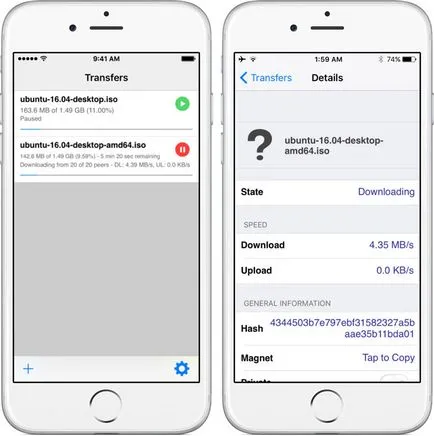 A venit un client de torrent itransmission 5 pentru ios, - știri din lume de mere