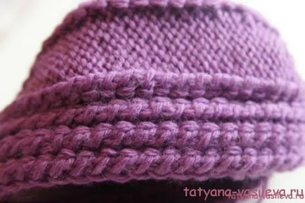 turban tricotate (pas cu pas expertul clasa), Vasilevoy Tatyany blog-
