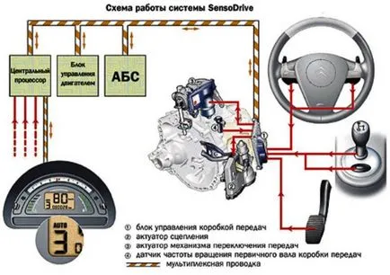 Caracteristici profesioniști cutie de viteze robotizate și contra