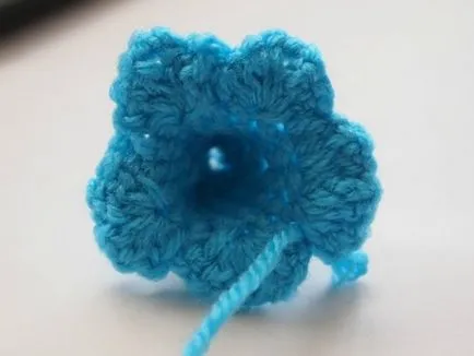 flori crochet - clopot - decor Caleidoscop