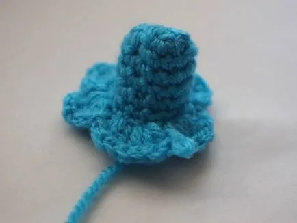 flori crochet - clopot - decor Caleidoscop