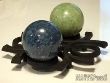 Японските глинени топки dorodango, macterskaya