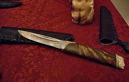 Якутски нож за лов, фото