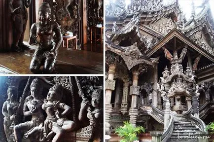 Sanctuarul Adevărului din Pattaya impresiile mele și fotografii