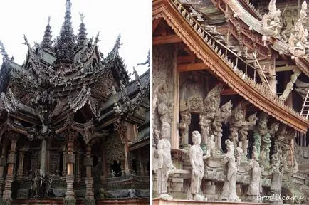 A Sanctuary of Truth Pattaya benyomásaim és képek