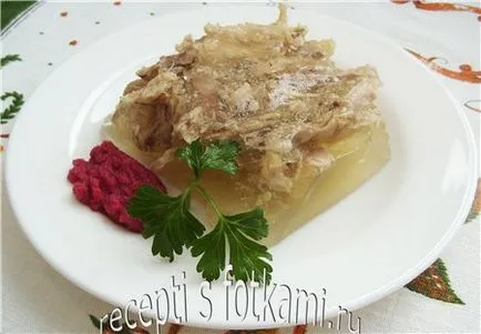 Tölthető csirke - lépésről lépésre recept fotók