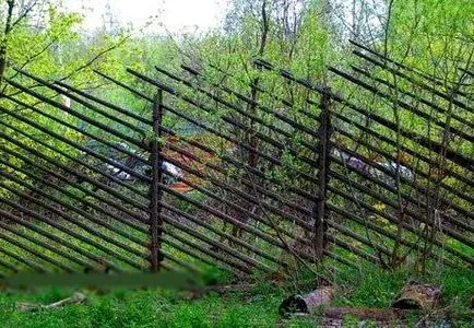 Оградата и оградата на полюсите как да го направя със собствените си ръце - лесно нещо